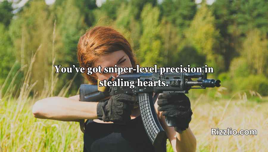 Gun Pick Up Lines