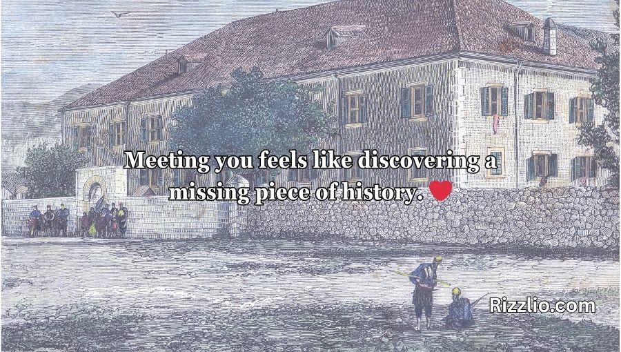 Historical Pick Up Lines