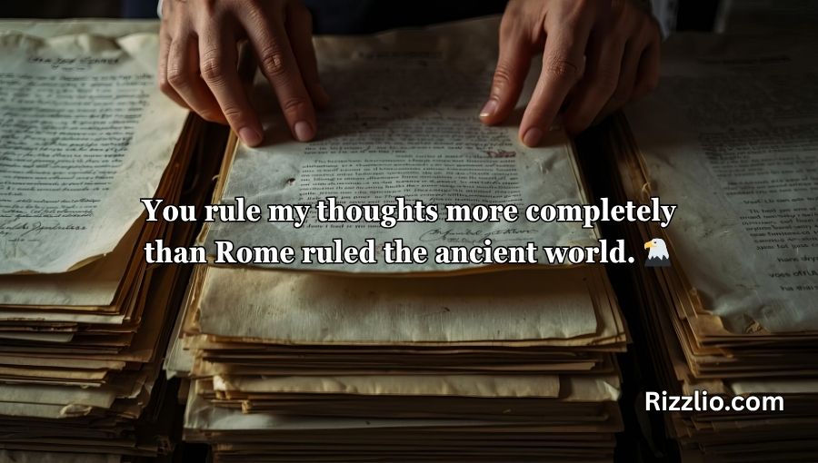 Historical Pick Up Lines