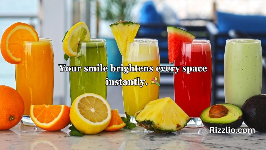 Juice Pick Up Lines