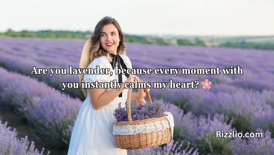 Lavender Pick Up Lines