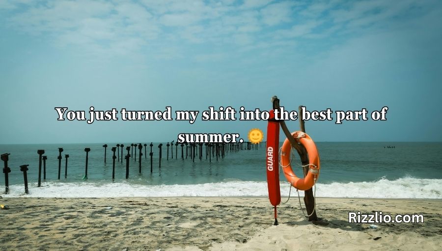 Lifeguard Pick Up Lines