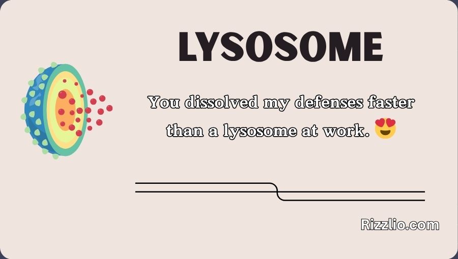 Lysosome Pick Up Lines