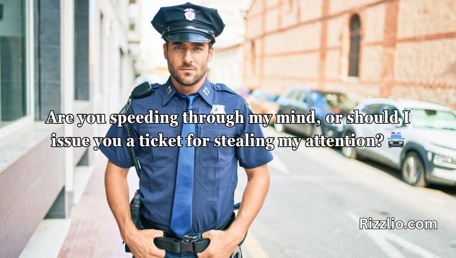 Policeman Pick Up Lines