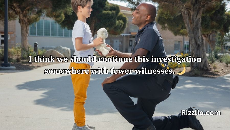 Policeman Pick Up Lines