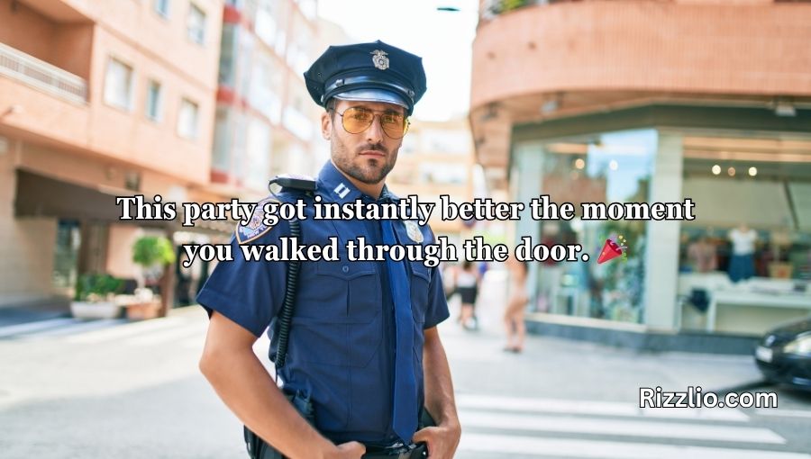 Policeman Pick Up Lines