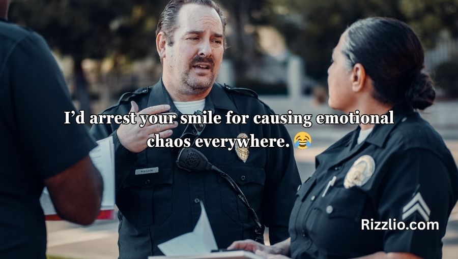 Policeman Pick Up Lines