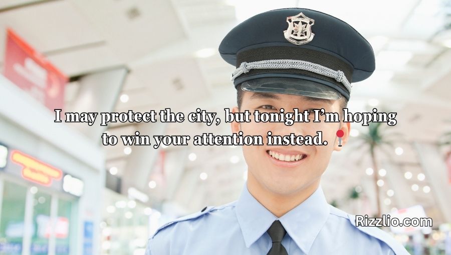 Policeman Pick Up Lines