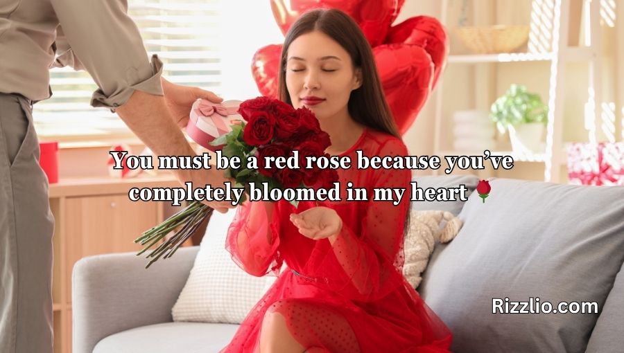 Red Roses Pick Up Lines