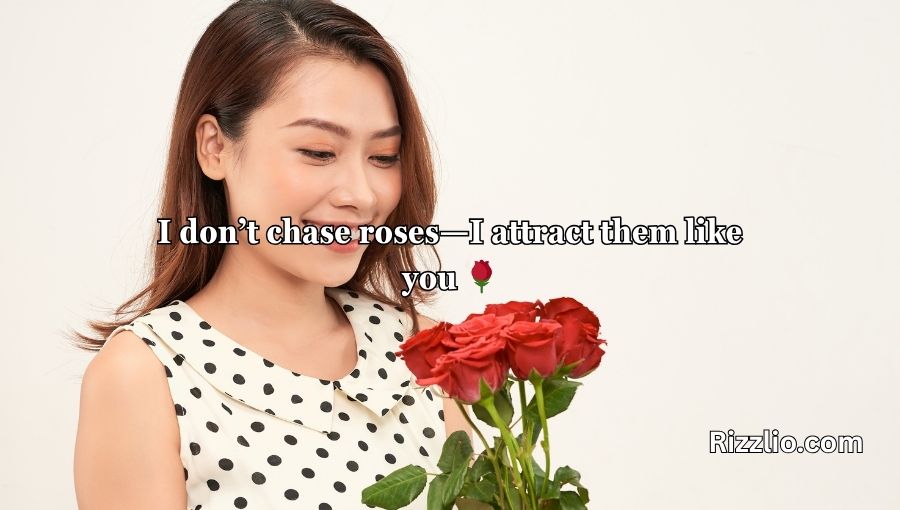 Red Roses Pick Up Lines