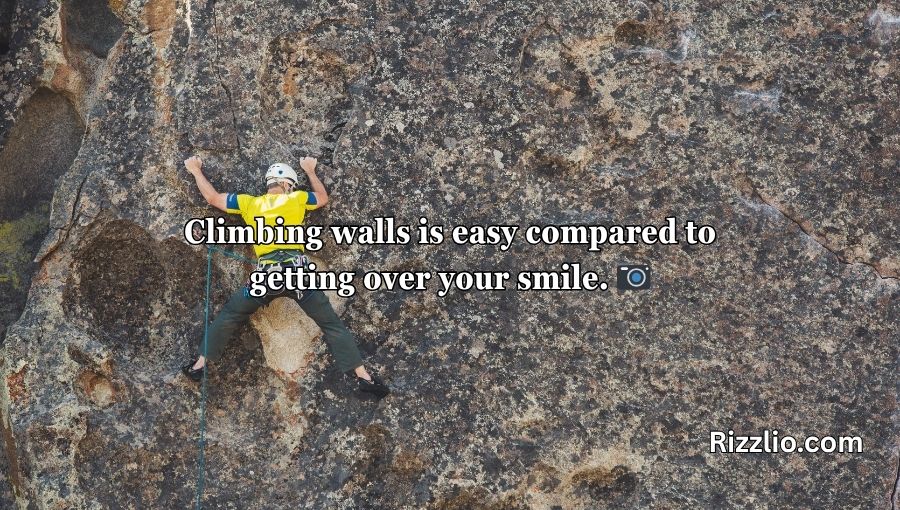 Rock Climbing Pick Up Lines