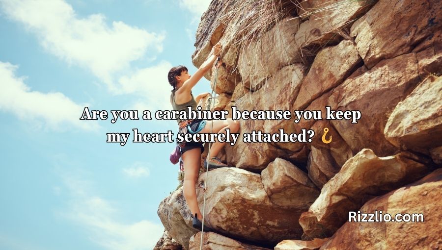 Rock Climbing Pick Up Lines