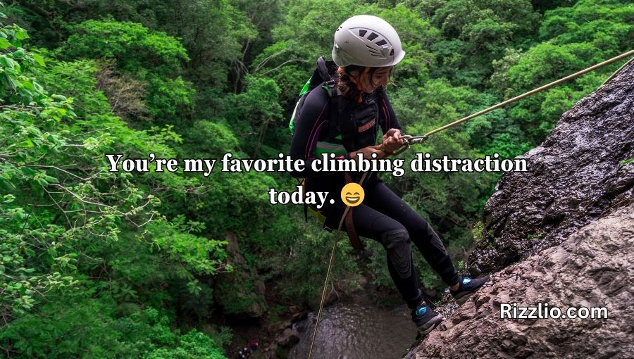Rock Climbing Pick Up Lines