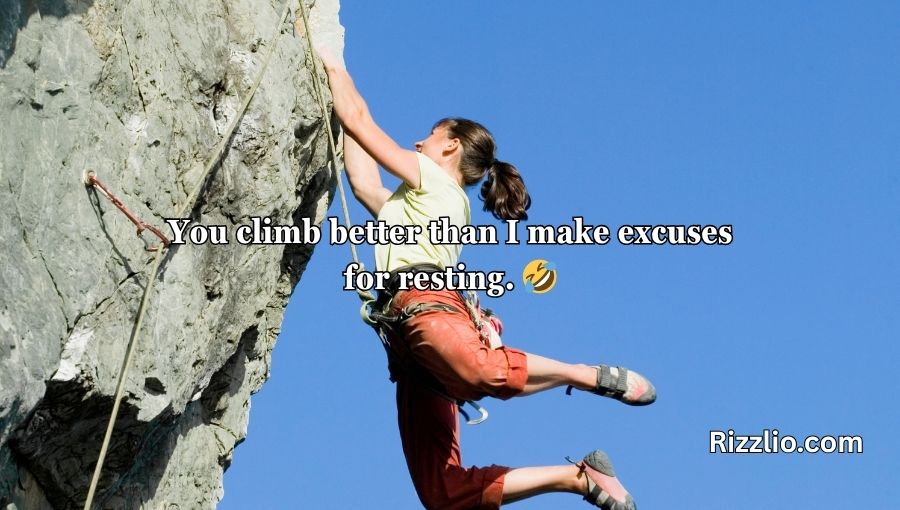 Rock Climbing Pick Up Lines