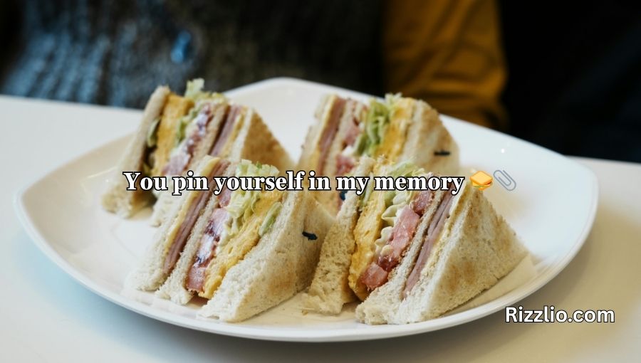 Sandwich Pickup Lines