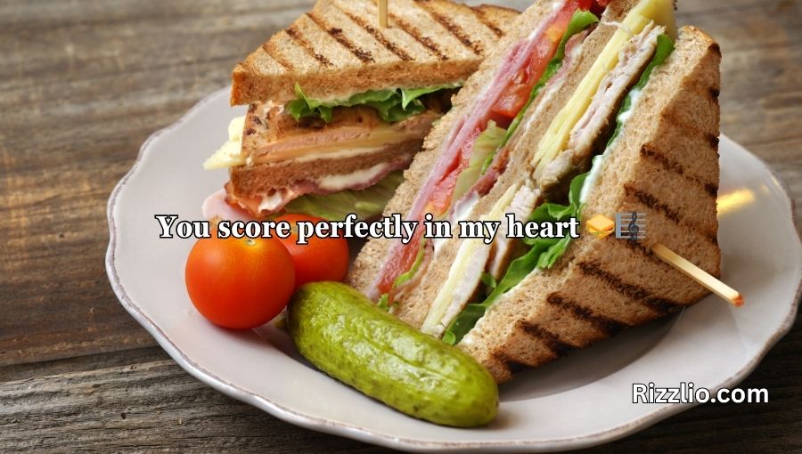 Sandwich Pickup Lines