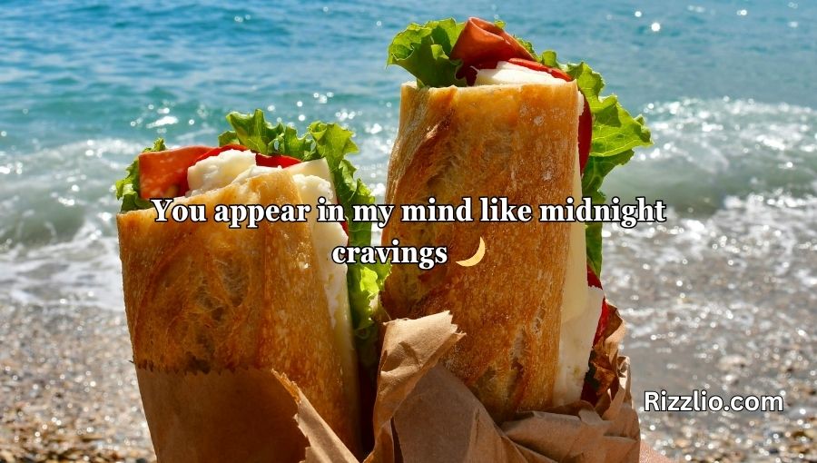 Sandwich Pickup Lines