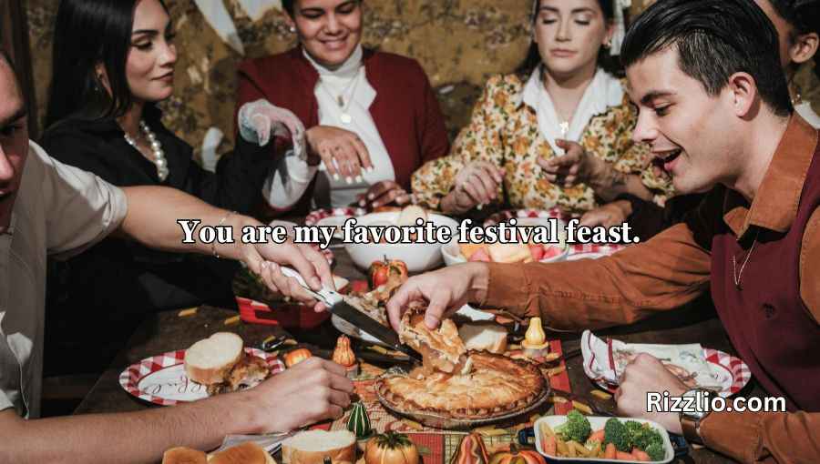 Scrumptious Food Pick-Up Lines