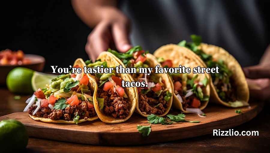 Scrumptious Food Pick-Up Lines