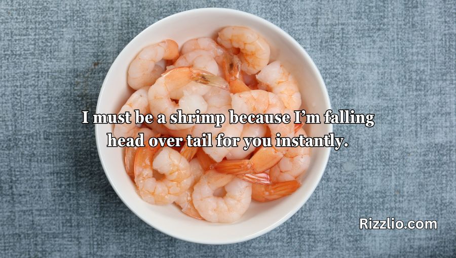Shrimp Pickup Lines