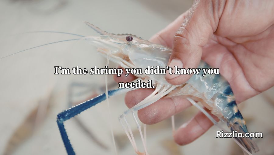 Shrimp Pickup Lines