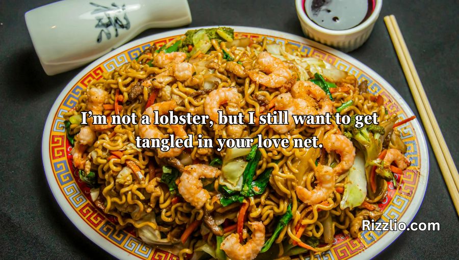 Shrimp Pickup Lines