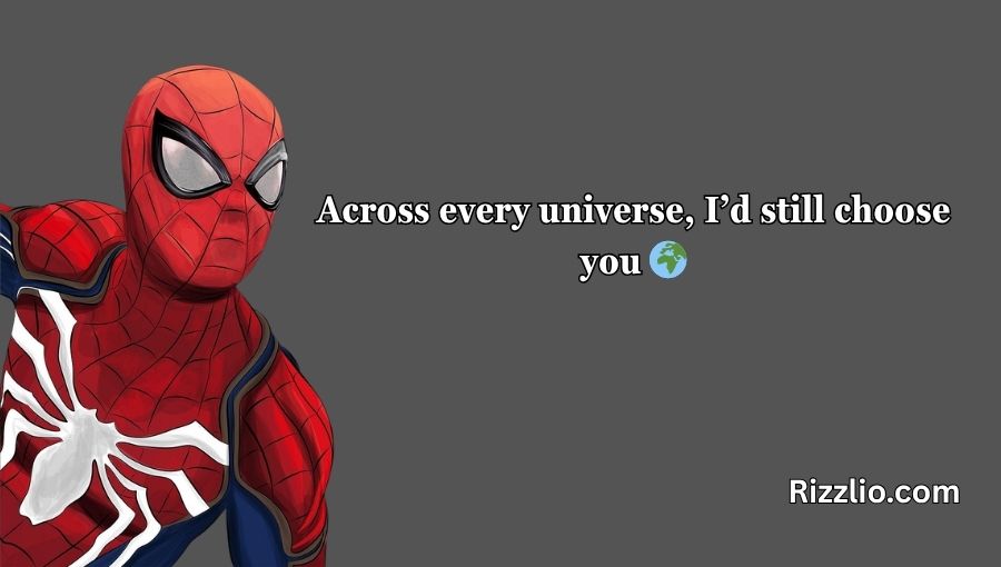 Spiderman Pick Up Lines