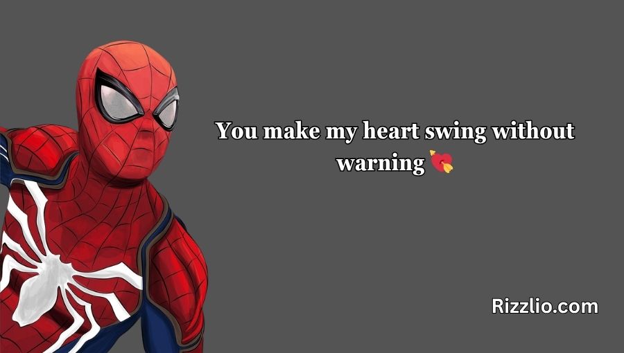 Spiderman Pick Up Lines