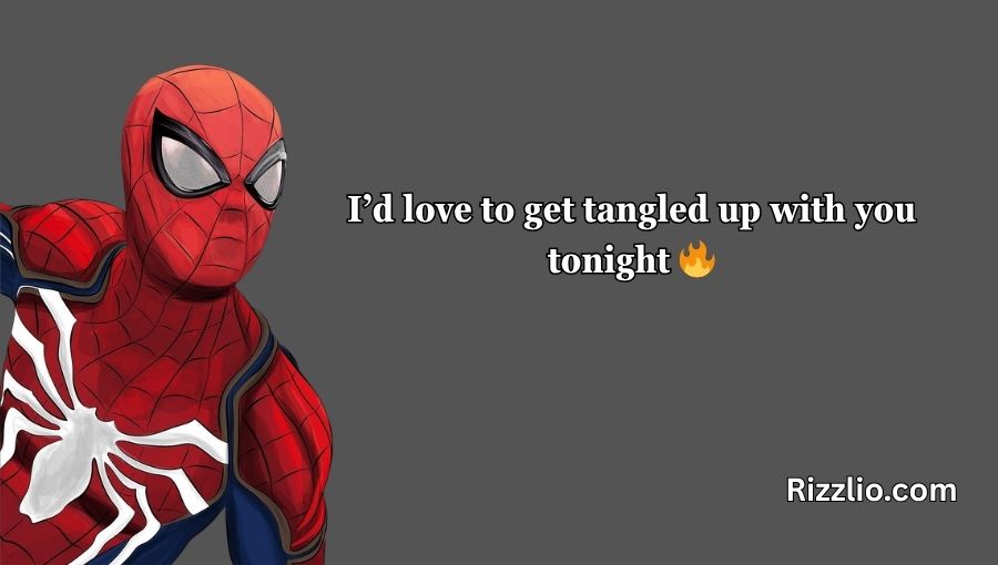 Spiderman Pick Up Lines