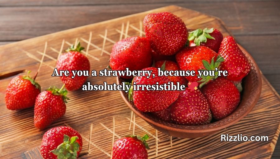 Strawberry Pick Up Lines