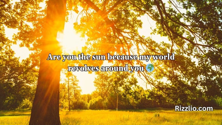 Sun Pick Up Lines