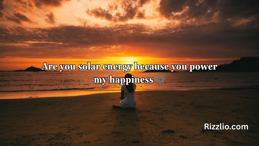 Sun Pick Up Lines