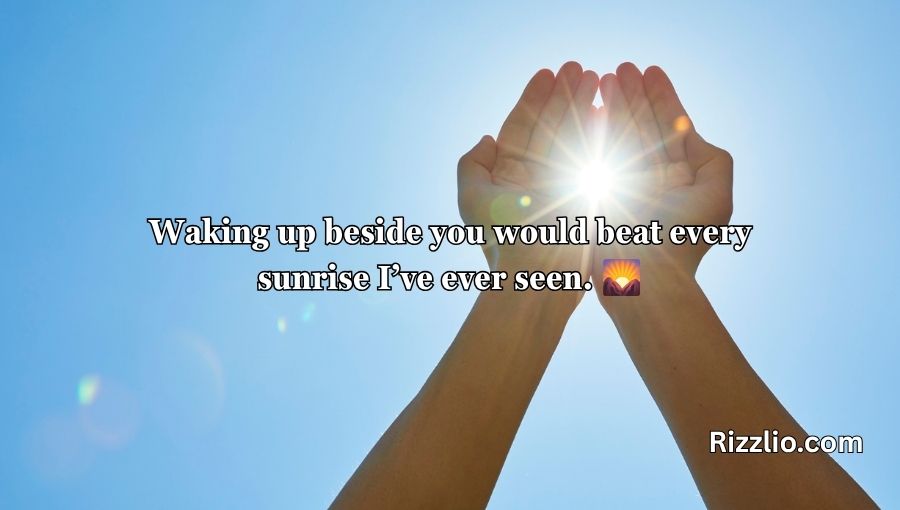 Sunlight Pick Up Lines