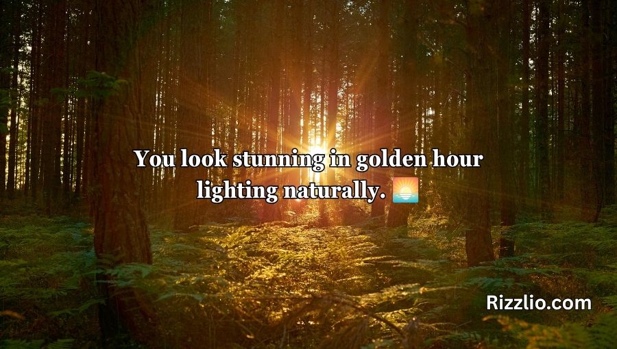 Sunlight Pick Up Lines