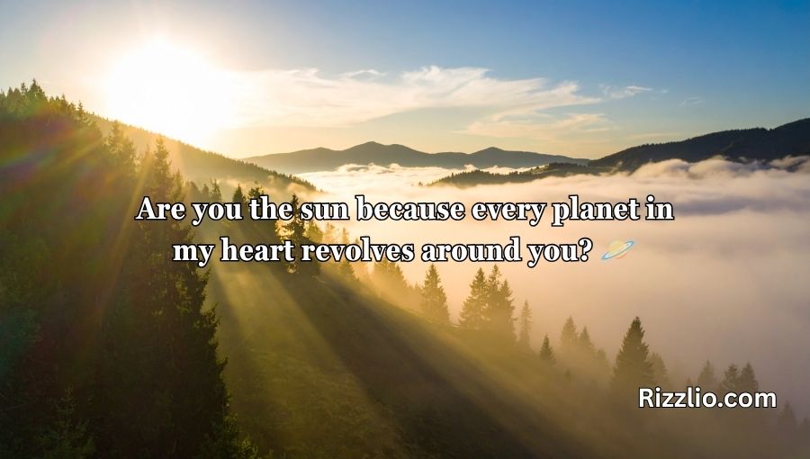 Sunlight Pick Up Lines