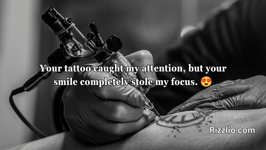 tattoo pick up lines