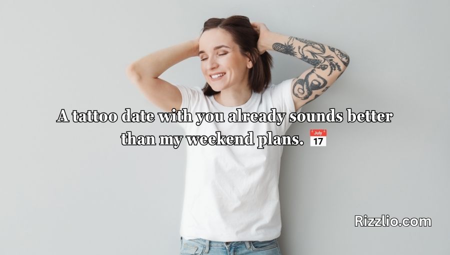 tattoo pick up lines