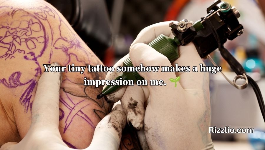 tattoo pick up lines