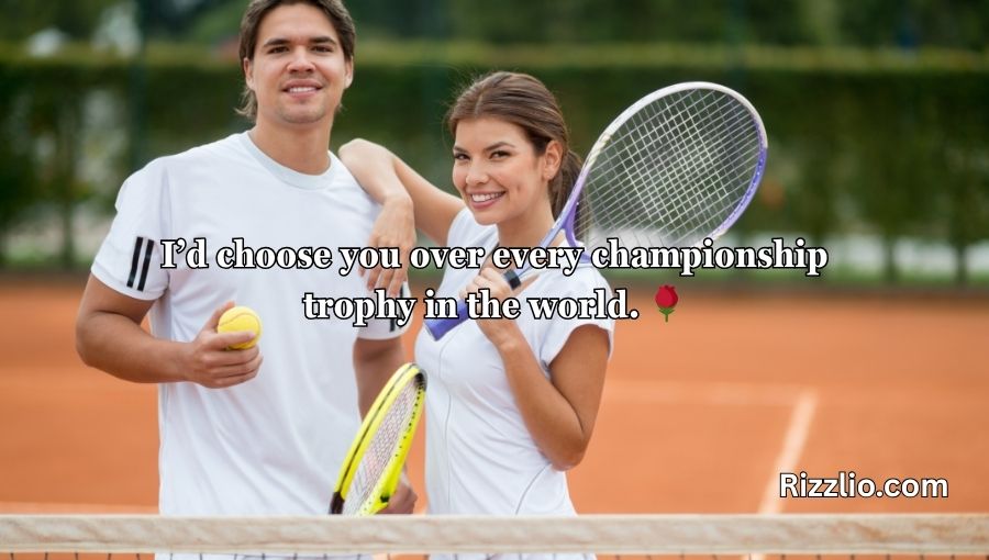Tennis Pick Up Lines