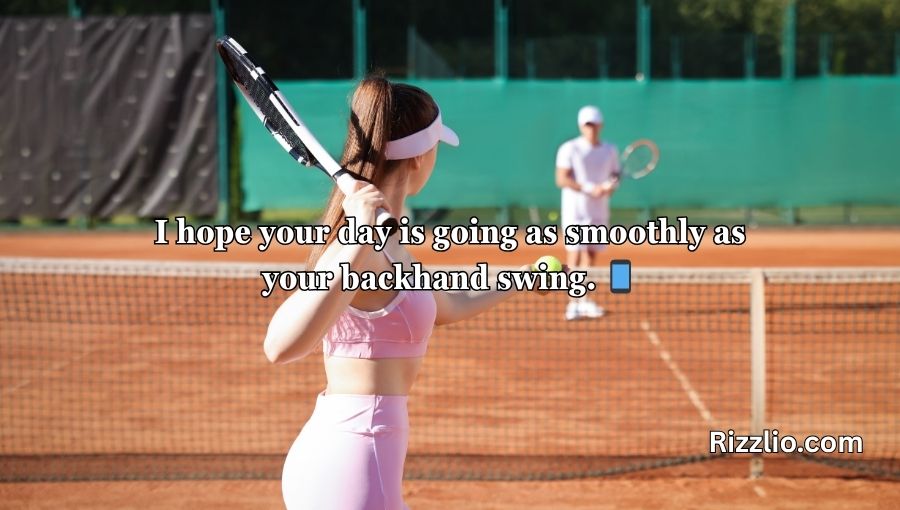Tennis Pick Up Lines