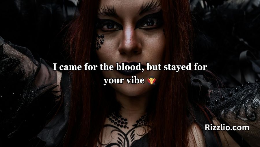 vampire pick up lines