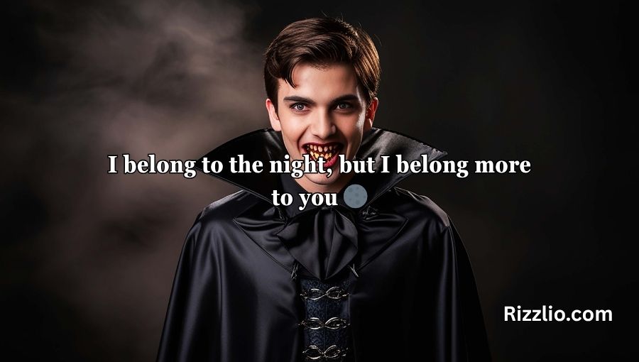 vampire pick up lines
