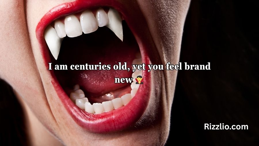 vampire pick up lines