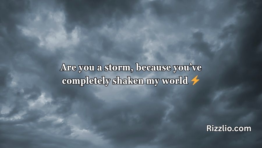 Weather Pick Up Lines