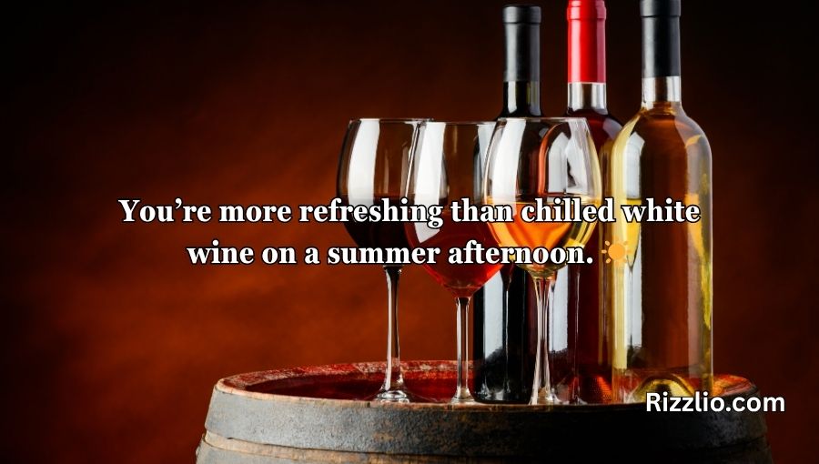 Wine Pick Up Lines