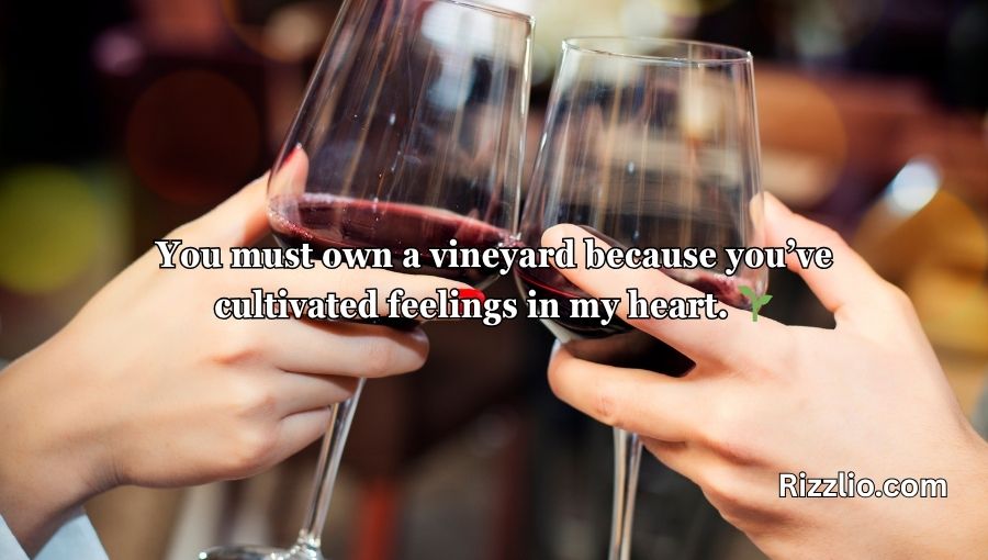 Wine Pick Up Lines