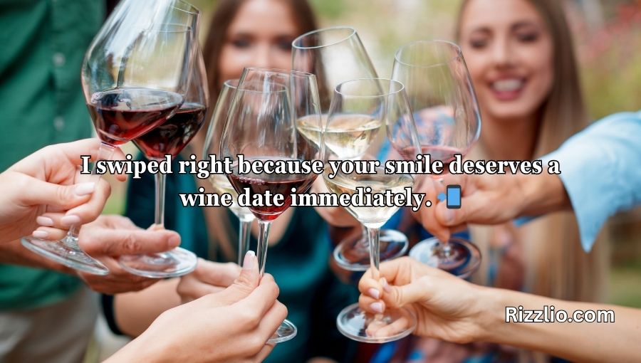 Wine Pick Up Lines
