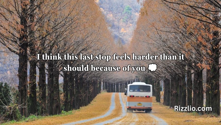 Bus Pick Up Lines