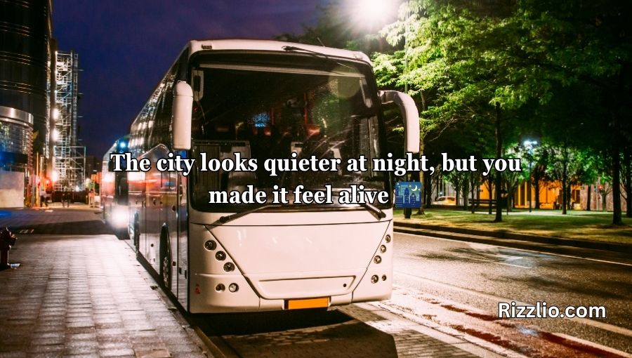 Bus Pick Up Lines