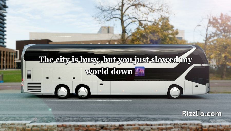 Bus Pick Up Lines